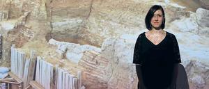 Feldforschung. Rossella Biscotti arbeitete mit Archäologen.
