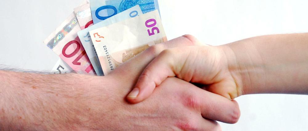 Richter und Anwälte in Litauen sollen Bestechungsgelder zwischen 1000 und 10.000 Euro entgegengenommen haben. (Symbolbild)