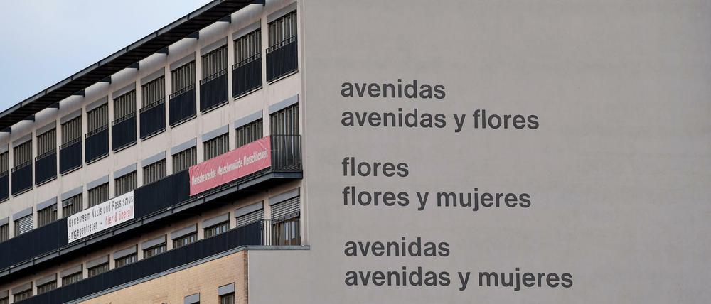 Da war das Gedicht noch an der Alice Salomon Hochschule.