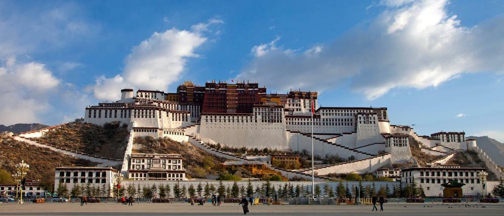 Potala-Palast in Lhasa: Reisen nach Tibet sind derzeit nicht möglich.