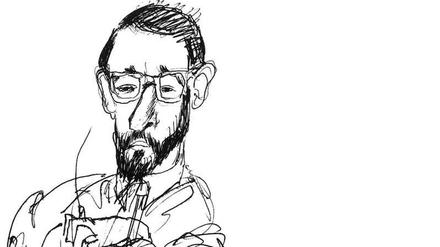 Mit liebendem Blick. Siza, 1970 von seiner Frau gezeichnet.