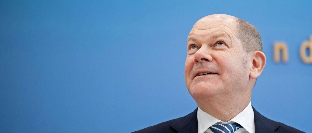 Bundesfinanzminister Olaf Scholz (SPD).