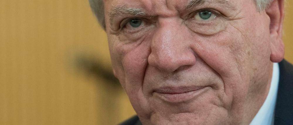 An Hautkrebs erkrankt: Hessens Ministerpräsident Volker Bouffier (CDU).