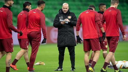 Angekommen: Peter Bosz hat Bayer 04 Leverkusen nach nur wenigen Wochen verändert. Den Spielern gefällt der Stil des Niederländers.
