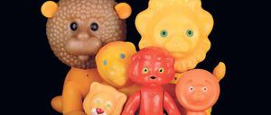 Niedliche Raubtiere. Die Löwen von Tamara Fedorowa sind in den siebziger Jahren entstanden.