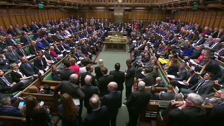 Abgeordnete im britischen Unterhaus.