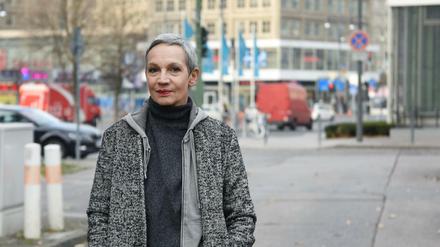 Marion Brasch, Hörfunkjournalistin und Schriftstellerin, in ihrem alten Kiez.