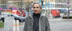Marion Brasch, Hörfunkjournalistin und Schriftstellerin, in ihrem alten Kiez.