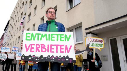 Im Widerstand. Theo Diekmann will verhindern, dass das Haus abgerissen wird.