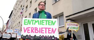 Im Widerstand. Theo Diekmann will verhindern, dass das Haus abgerissen wird.