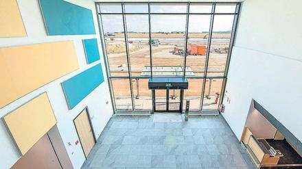 Das Regierungsterminal am neuen Flughafen BER ist fertig, allerdings ist die Anlage als Zwischenlösung geplant - bis 2025.