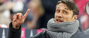 Noch nicht zufrieden. Niko Kovacs Bayern können am Samstag mit dem BVB gleichziehen.