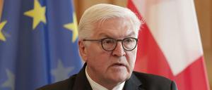 Bundespräsident Frank-Walter Steinmeier. 