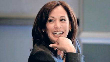Fröhliche Kriegerin. Senatorin Kamala Harris beim Mittagessen mit Al Sharpton in Harlem.