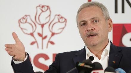 Ein Partner, den sich niemand wünscht: Liviu Dragnea, Chef der SPD-Schwesterpartei PSD, ist in erster Instanz wegen Amtsmissbrauchs verurteilt.