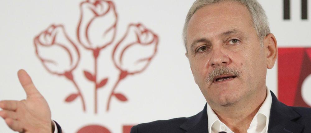 Ein Partner, den sich niemand wünscht: Liviu Dragnea, Chef der SPD-Schwesterpartei PSD, ist in erster Instanz wegen Amtsmissbrauchs verurteilt.