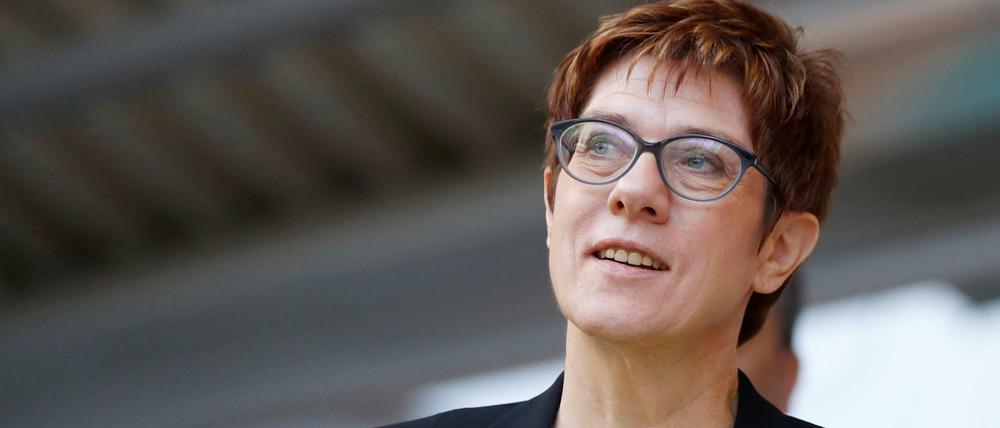 CDU-Chefin Annegret Kramp-Karrenbauer