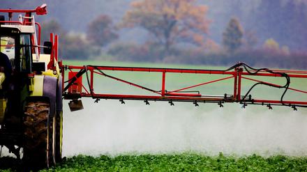 Unkrautvernichtungsmittel: Glyphosat ist weltweit eines der wichtigsten Pflanzenschutzmittel. In Deutschland gehen die eingesetzten Mengen zurück.