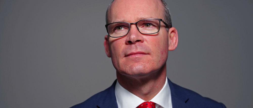 Der irische Vize-Regierungschef Simon Coveney stellte die Pläne für einen No-Deal-Brexit vor.