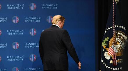 US-Präsident Donald Trump in Hanoi 