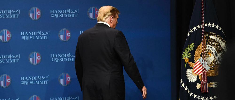 US-Präsident Donald Trump in Hanoi 