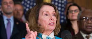 US-Abgeordnetenhaus: Mehrheitsführerin Nancy Pelosi verteidigt die Resolution gegen den Notstand. 