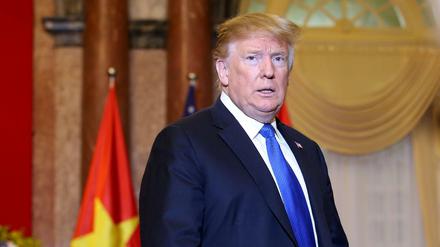 US-Präsident Donald Trump in Hanoi.