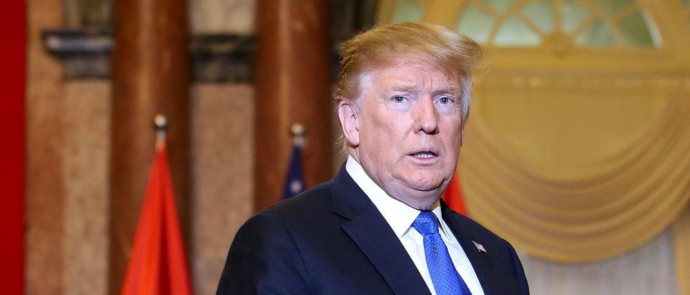 US-Präsident Donald Trump in Hanoi.