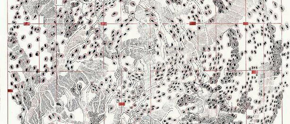 Punktgenau. Dieter Appelts Zeichnung „Partitur No. 29B“ (2018). 