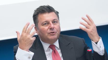 Innensenator Andreas Geisel (SPD) kann sich eine Bewerbung Berlins für die Olympischen Spiele 2036 gut vorstellen
