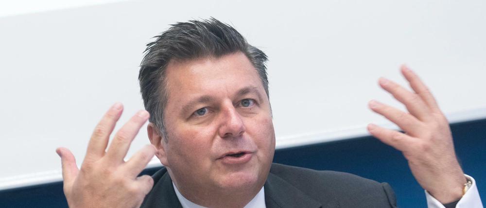 Innensenator Andreas Geisel (SPD) kann sich eine Bewerbung Berlins für die Olympischen Spiele 2036 gut vorstellen