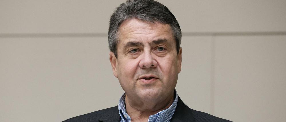 Der frühere Außenminister Sigmar Gabriel (SPD).