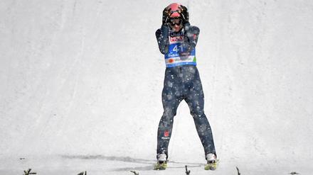 Fassungslos. Karl Geiger stürzte bei starkem Schneefall ab.
