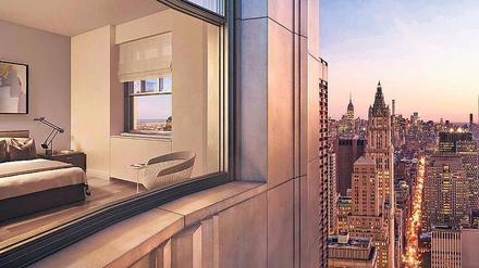 Ganz oben ankommen ist, wer es bis ins Penthouse des "One Wall Street" schafft.