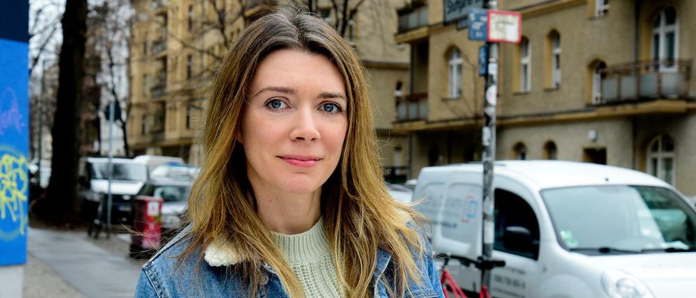 Hier zu Hause. Die Britin Femke Colborne ist Wahlberlinerin. Sie lebt in Neukölln.