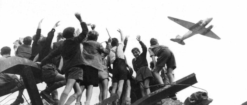 Im Anflug auf Tempelhof.