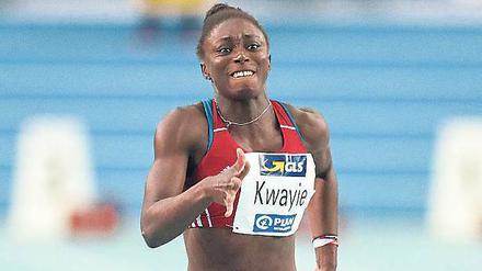 Flott unterwegs. Lisa-Marie Kwayie glaubt wieder an sich.