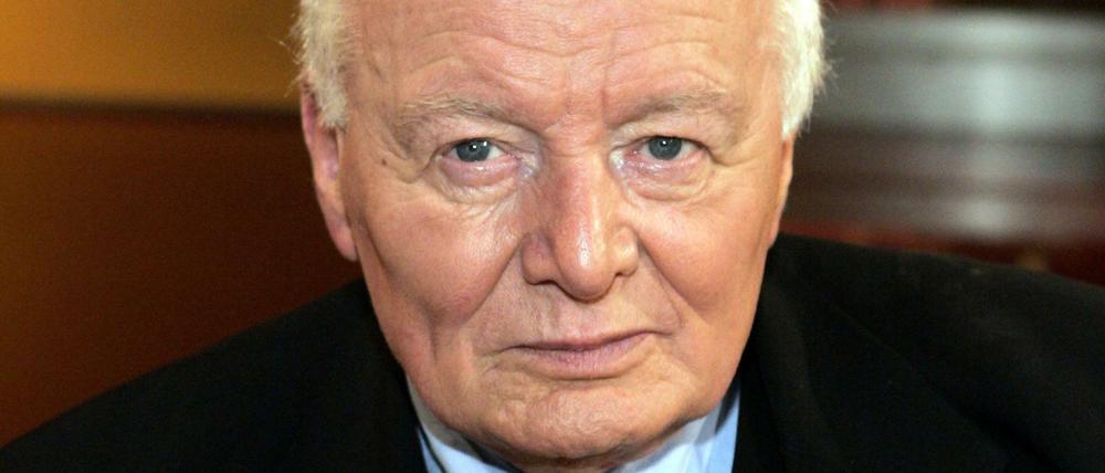 Der Historiker Arnulf Baring (Aufnahme aus dem Jahr 2005).