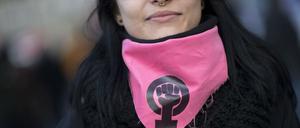 Demo für Frauenrechte.