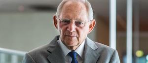 Bundestagspräsident Wolfgang Schäuble (CDU) 