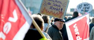 Tagelang sind Betroffene überall in Deutschland auf die Straßen gegangen, um für bessere Arbeitsbedingungen zu demonstrieren.