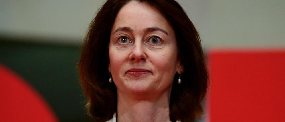 Die Bundesjustizministerin Katarina Barley (SPD).