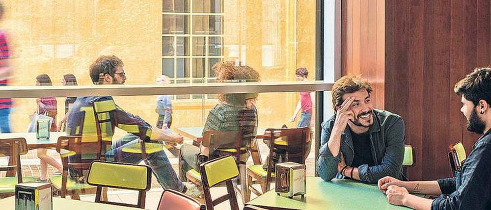 Wes Anderson entwarf die Bar Luce in der Fondazione Prada.