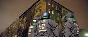 Gewalt gegen Polizeibeamte hat in Berlin erneut zugenommen.