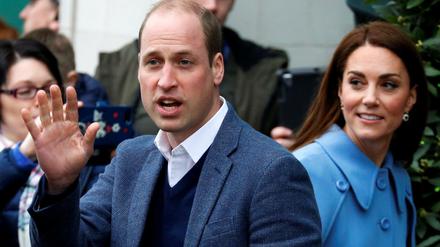 BPrinz William und Kate auf Besuch in Nordirland. 