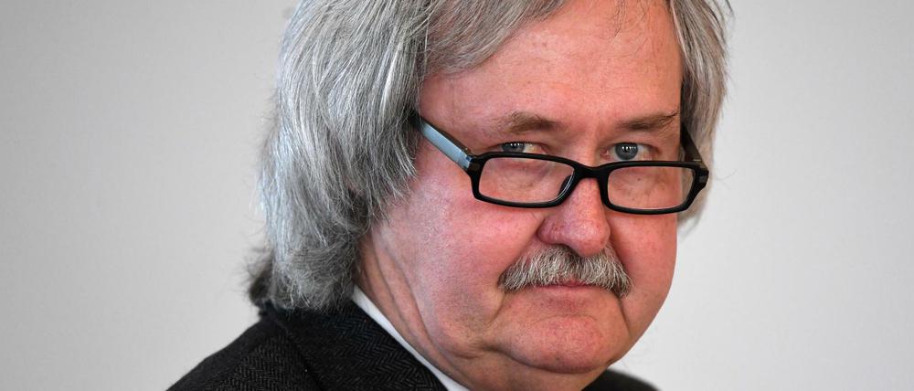 Wer wird sein Nachfolger? Der verstorbene Generalstaatsanwalt Brandenburgs, Erardo Rautenberg.