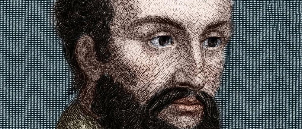 Andrea Palladio wurde, wie hier, immer ernst und nachdenklich dargestellt. 