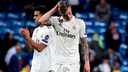 Desillusioniert. Toni Kroos kann das Champions-League-Aus nicht fassen.