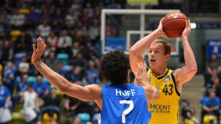 Blick nach vorn. Albas Power Forward Luke Sikma kann auch als Aufbauspieler punkten.