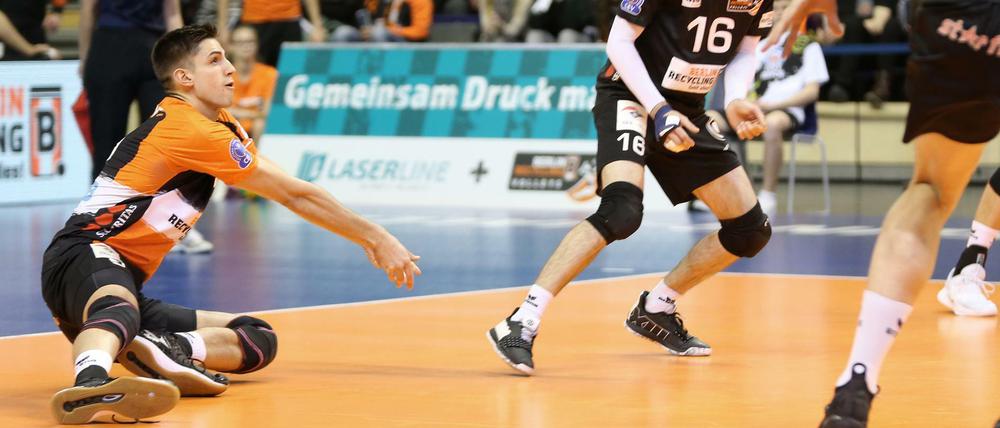 Stabile Annahme. Moritz Reichert ist ein Garant für den Aufschwung der BR Volleys.